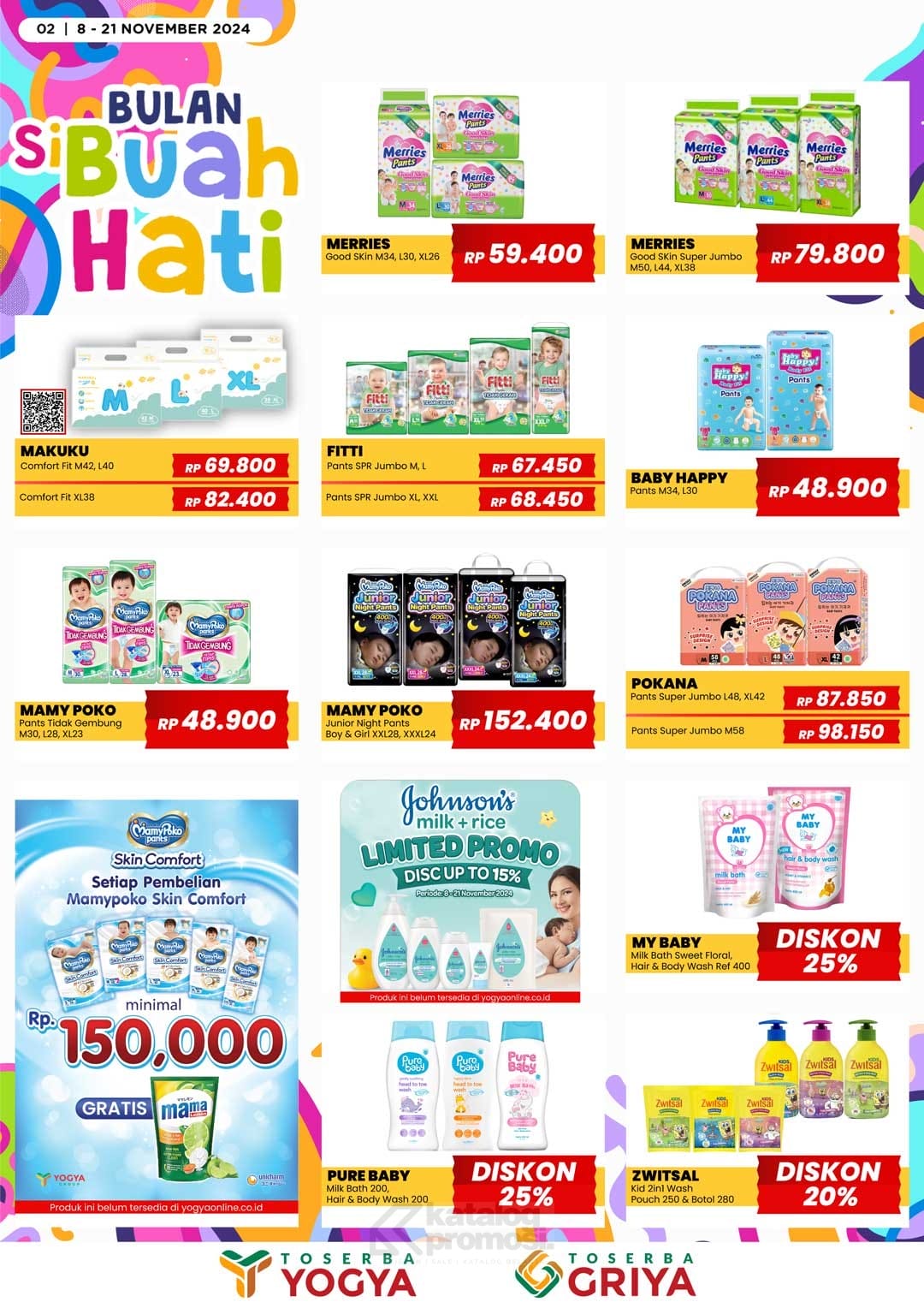 Katalog Toserba Yogya Promo SERBA HEMAT 08-21 NOVEMBER 2024 27