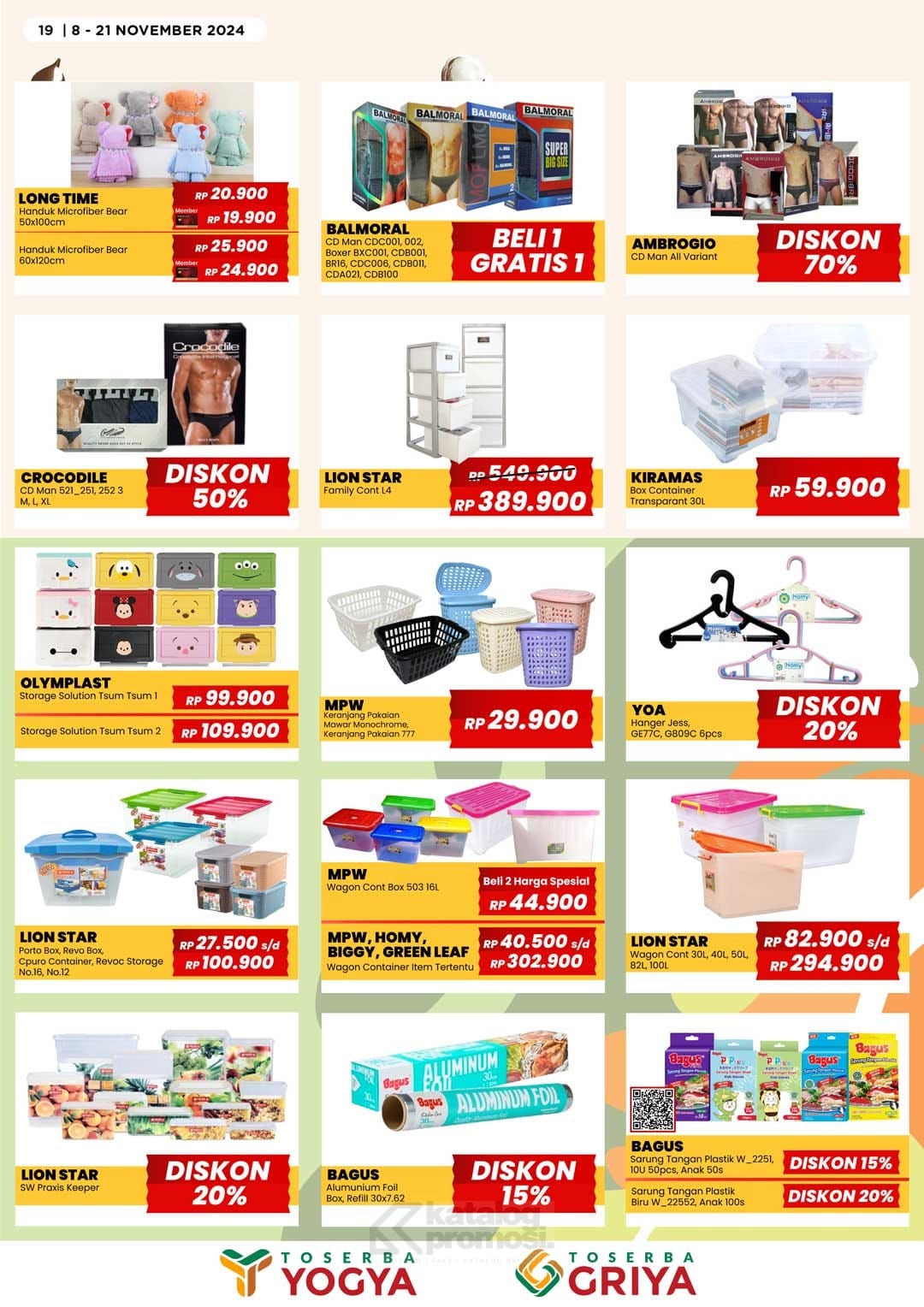 Katalog Toserba Yogya Promo SERBA HEMAT 08-21 NOVEMBER 2024 44